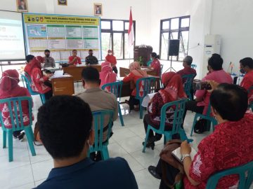 Rapat Koordinasi Pengisian Panel Data Dinamika Posko Terpadu PPKM Mikro