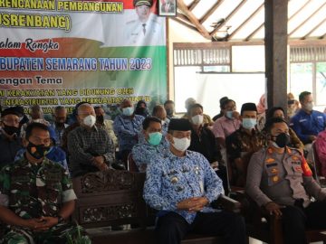 Musrenbang Tingkat Kecamatan Tahun 2022 dalam Rangka Penyusunan RKPD Kabupaten Semarang Tahun 2023 Melalui Video Teleconference