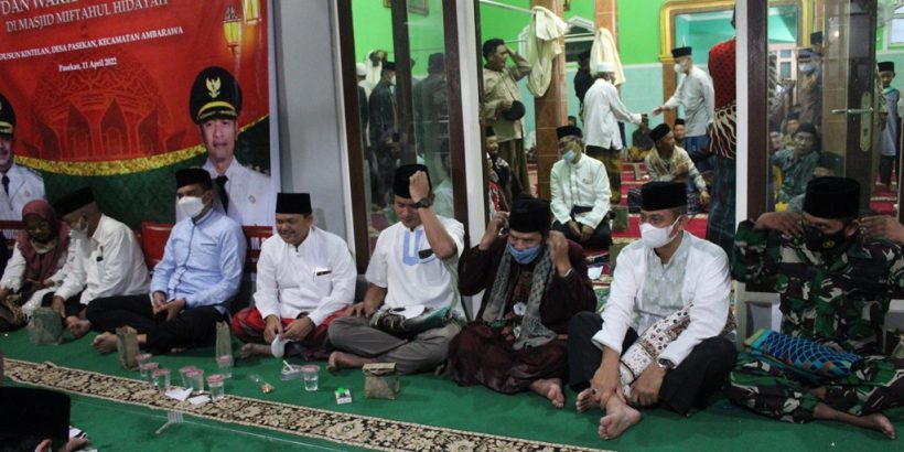 Tarawih dan Silaturahim (Tarhim) Forkompinda Kabupaten Semarang di Desa Pasekan Kecamatan Ambarawa