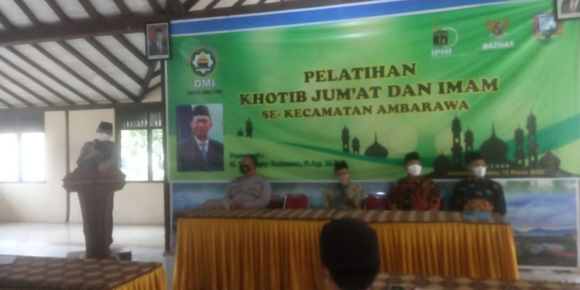 Pelatihan Khotib Jumat dan Imam se Kecamatan Ambarawa