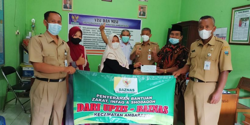 Pendampingan Penyerahan Bantuan oleh UPZIS BAZNAS Kecamatan Ambarawa