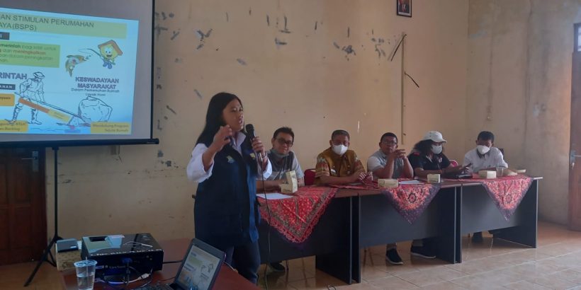 Sosialisasi Bantuan Stimulan Perumahan Swadaya (BSPS) di Desa Pasekan Kecamatan Ambarawa