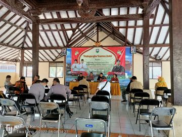 Rapat Lanjutan Panitia Peringatan HUT RI ke 77 Tahun 2022 Tingkat Kecamatan Ambarawa