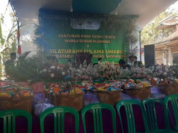 Monitoring Silaturahmi Ulama Umaro dan Pentasyarufan Zakat, Infaq, Shodaqoh di Dusun Pluwang Desa Pasekan