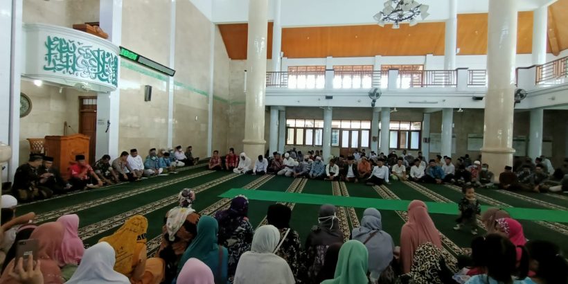 Penerimaan Jamaah Haji 2022 dari Wilayah Kecamatan Ambarawa di Masjid Mujahidin Ambarawa