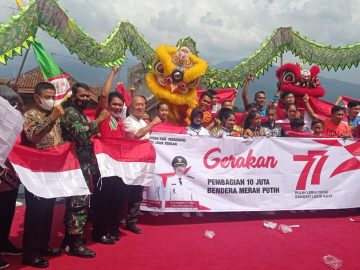 Monitoring Kegiatan Pembagian 10 Juta Bendera Merah Putih di Klenteng Hok Tik Bio Ambarawa