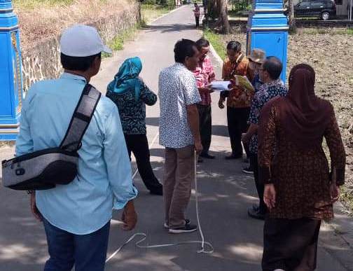 Pendampingan Pengecekan Lapangan Kinerja Pelaksanaan Kegiatan Pembangunan Sarana Prasarana & Pemberdayaan Masyarakat di Kelurahan Tahun Anggaran 2021 oleh Inspektorat Daerah Kabupaten Semarang